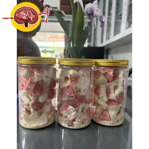 SỮA CHUA ĐÔNG TRÙNG HẠ THẢO DÂU SẤY THĂNG HOA (100g)